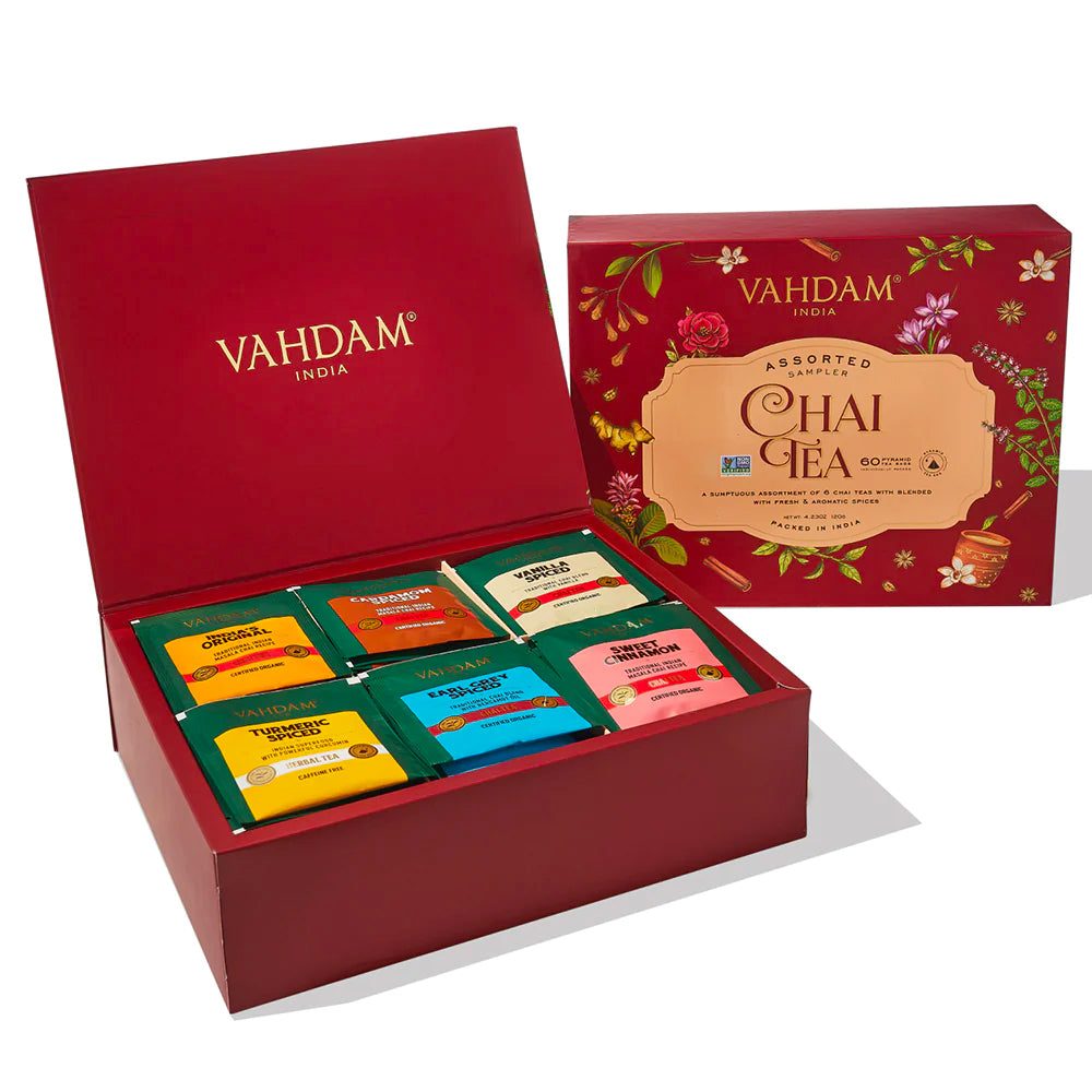 Chai Tea Assortment, Gift Set, Image - 1,6 Variants, 60 Tb