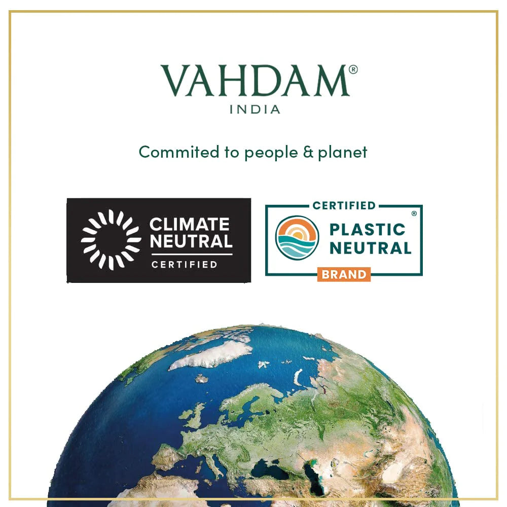 Vahdam, Imperial Himalayan White Tea 15 Tea Bags, Long Leaf Pyramid WH