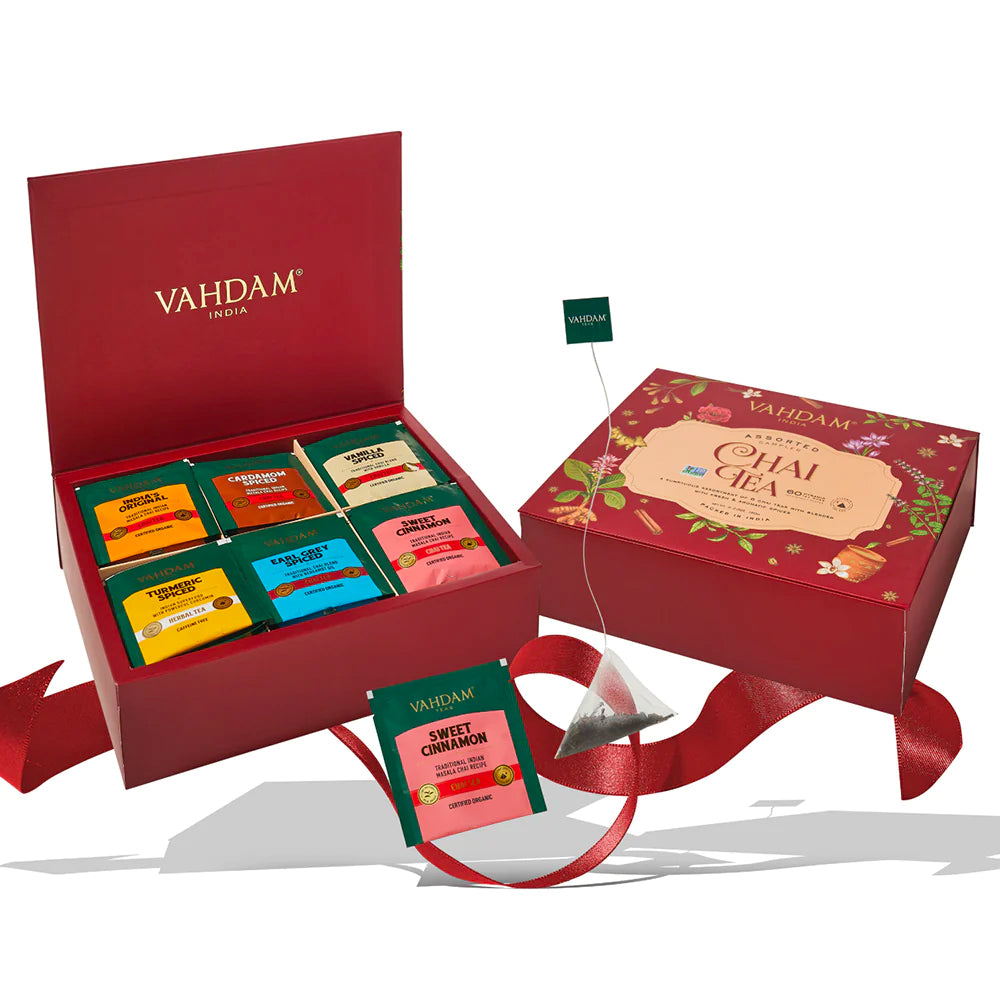 Chai Tea Assortment, Gift Set, Image - 2,6 Variants, 60 Tb