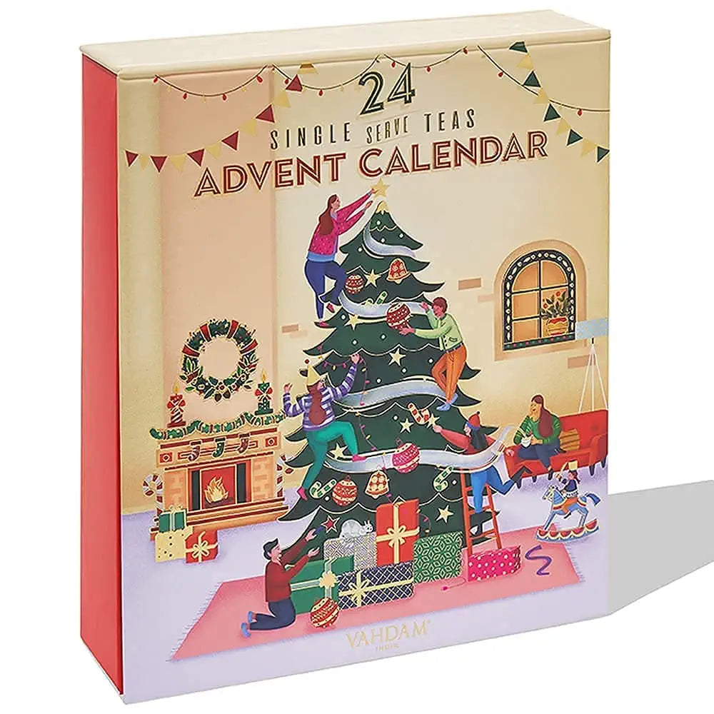 Advent Calendar Gift Set, 24 Variants, 24 Tea Bags