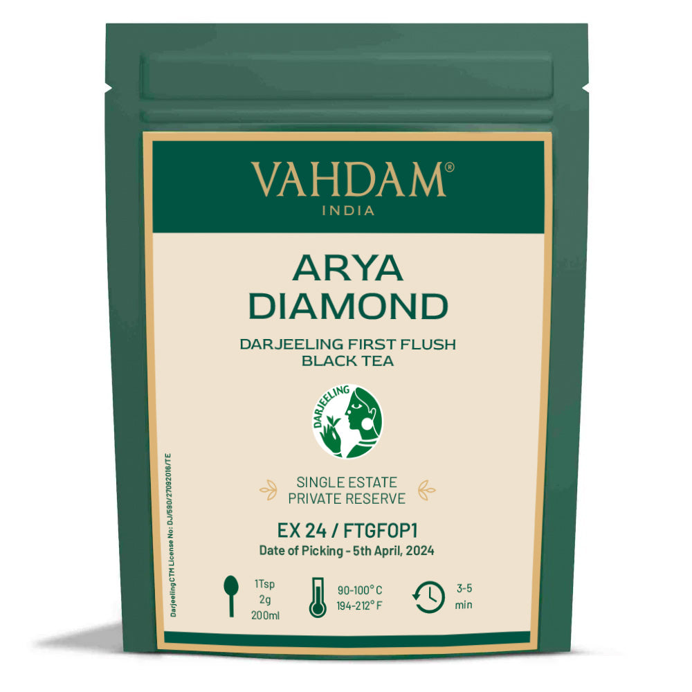 2024 Arya Diamond Darjeeling First Flush Black Tea Ex 24