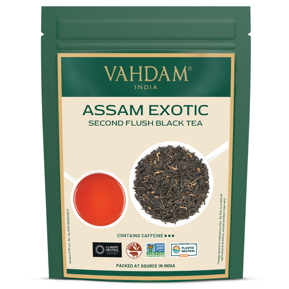 Assam Exotic Second Flush Black Tea, 3.53oz/100g