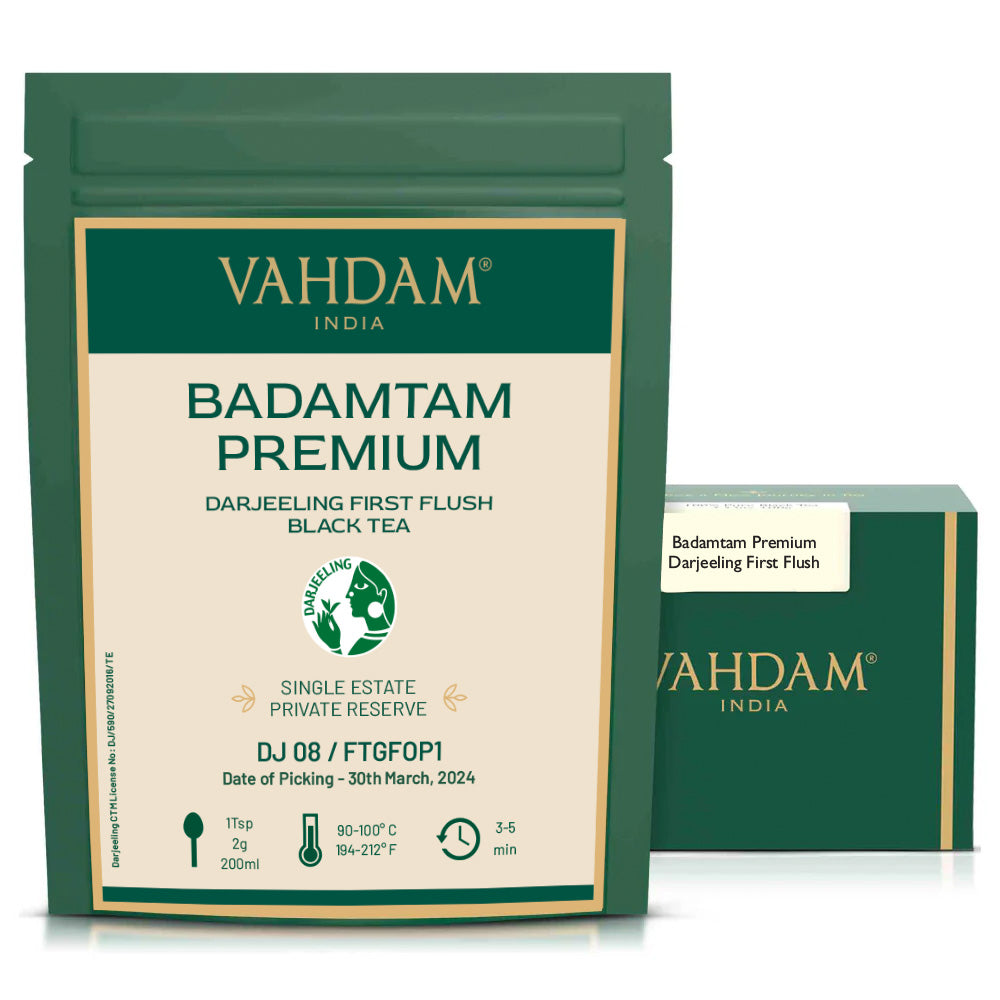 2024 Badamtam Premium Darjeeling First Flush Black Tea DJ 08