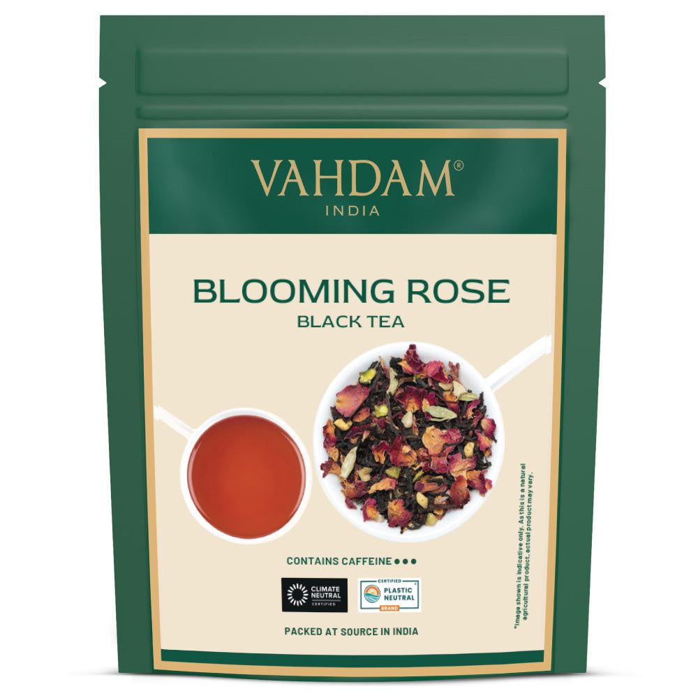 Blooming Rose Black Tea, 3.53oz/100g