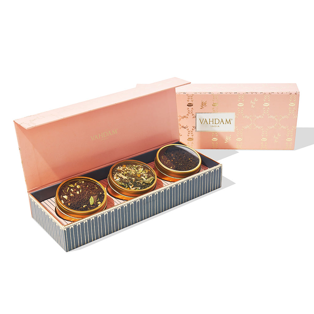 Blush, Assorted Teas Gift Set, 3 Teas