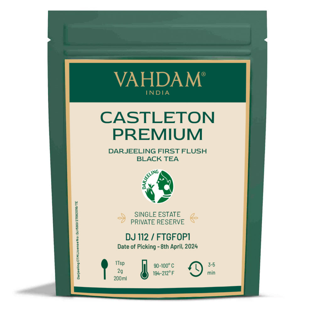 2024 Castleton Premium Darjeeling First Flush Black Tea DJ 112