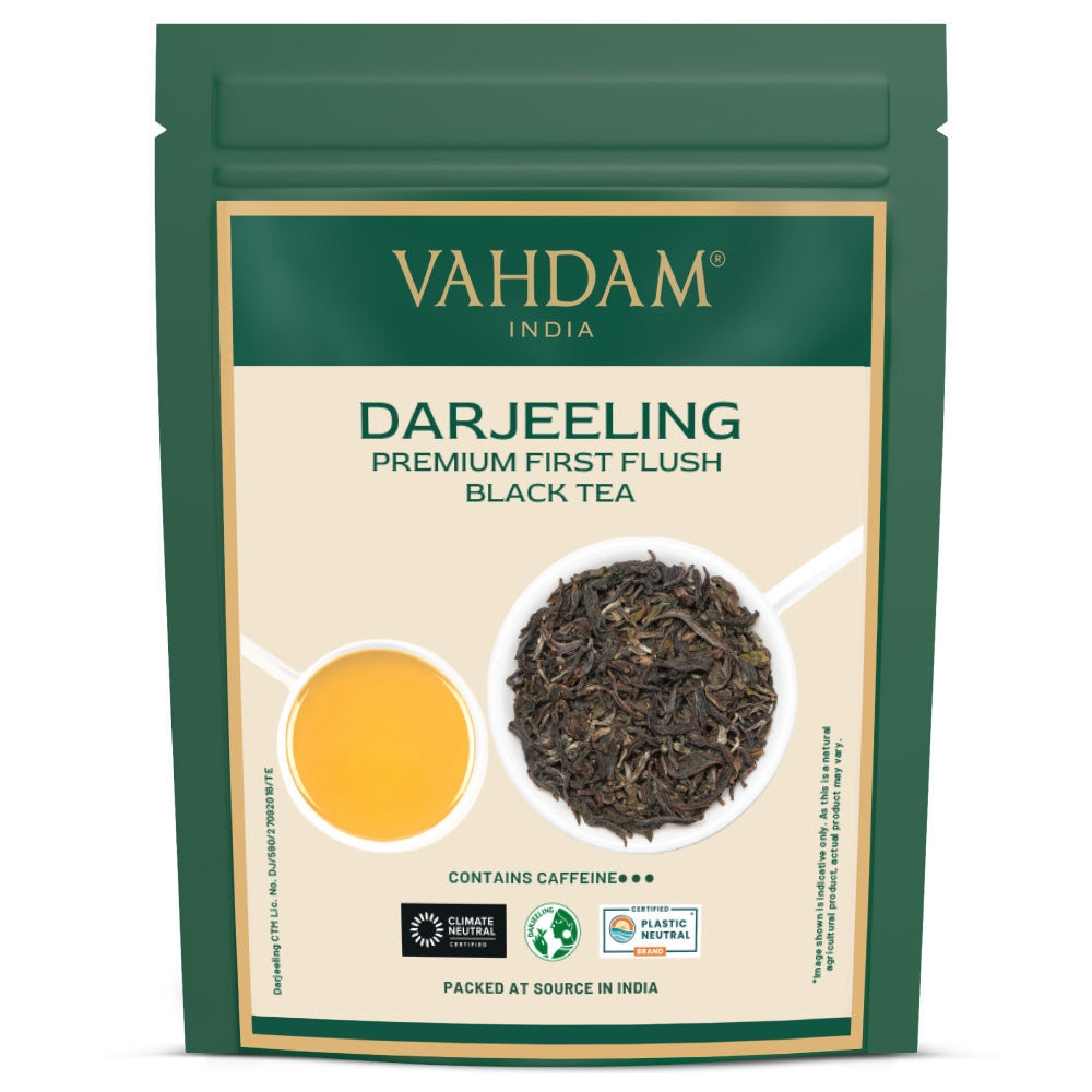 Darjeeling Premium First Flush Black Tea, 3.53oz/100g