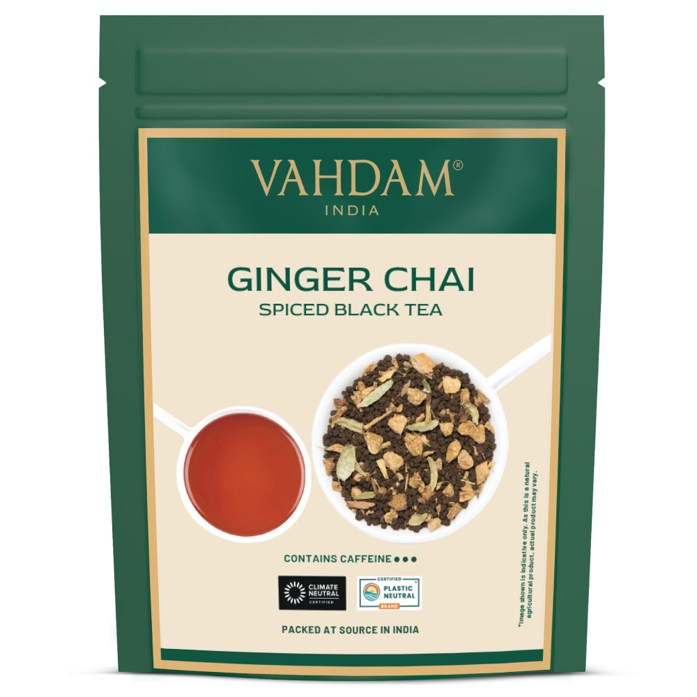 Ginger Masala Chai Tea, 3.53oz/100g