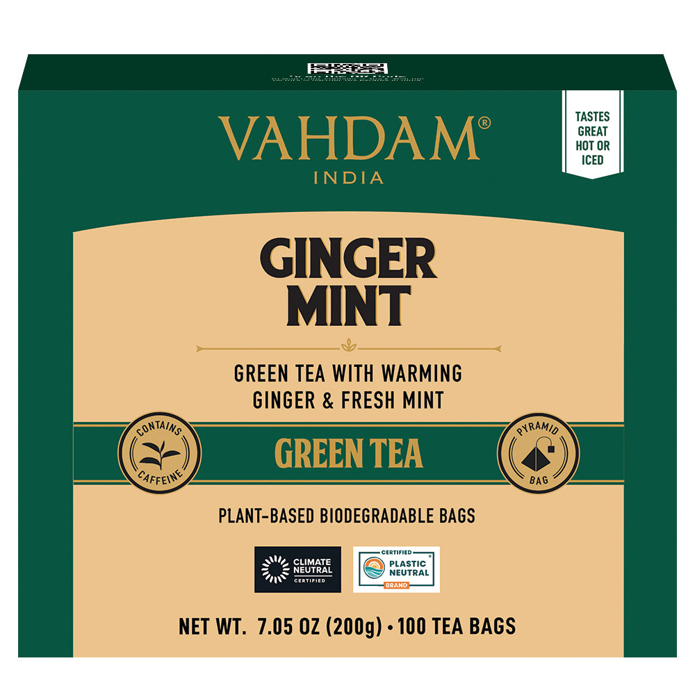 Ginger Mint Green Tea, 100 Count