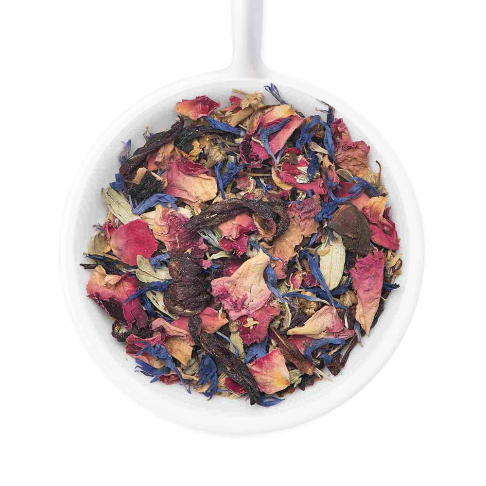 Hibiscus Rose Herbal Tea Tisane, 100 Count