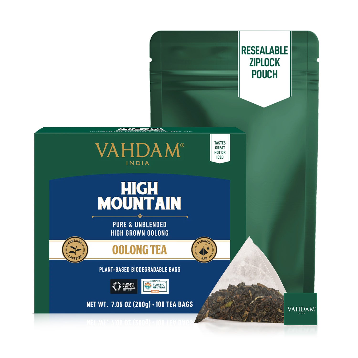 High Mountain Oolong Tea, 100 Count