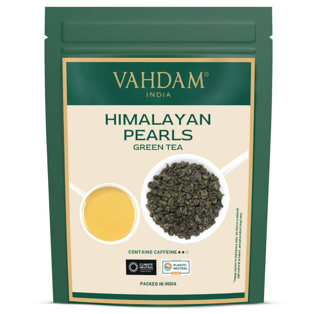 Himalayan Pearls Green Tea, 3.53oz/100g