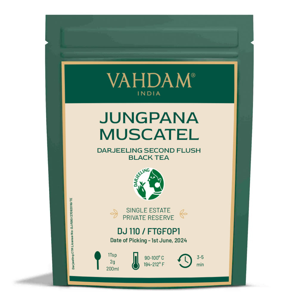 2024 Jungpana Muscatel Darjeeling Second Flush Black Tea DJ 110