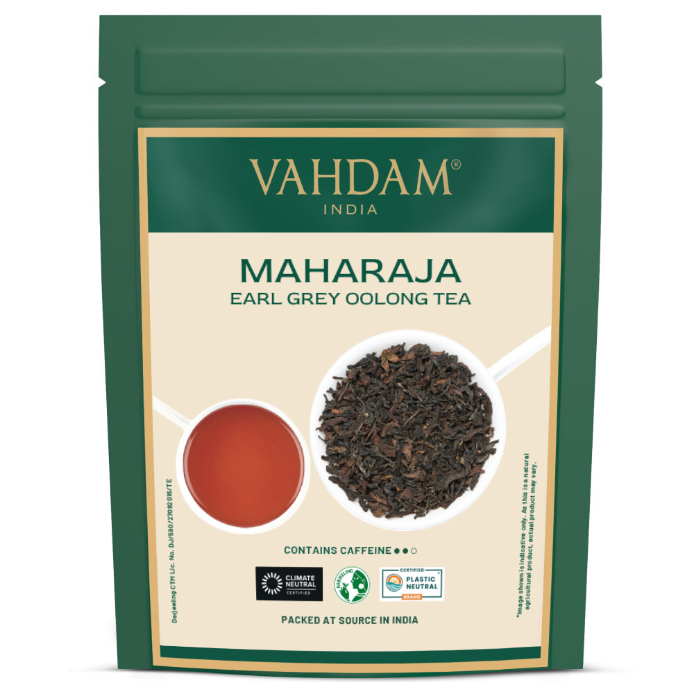 Maharaja Earl Grey Oolong Tea, 3.53oz/100g