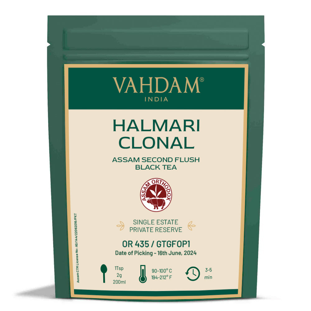 2024 Halmari Clonal Assam Second Flush Black Tea OR 435