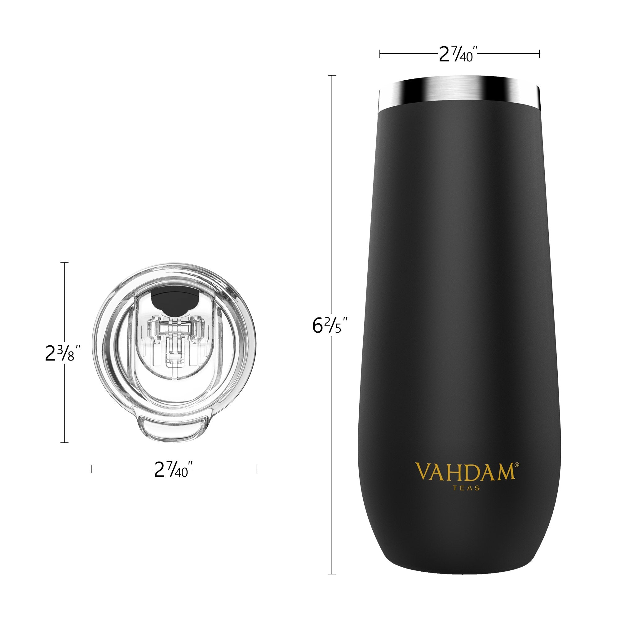 Caper Tumbler Insulated (Black), Image - 6