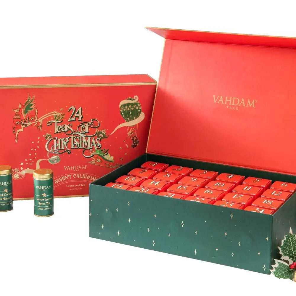 Holiday Special Christmas Gift Set, 24 Teas - VAHDAM® Global