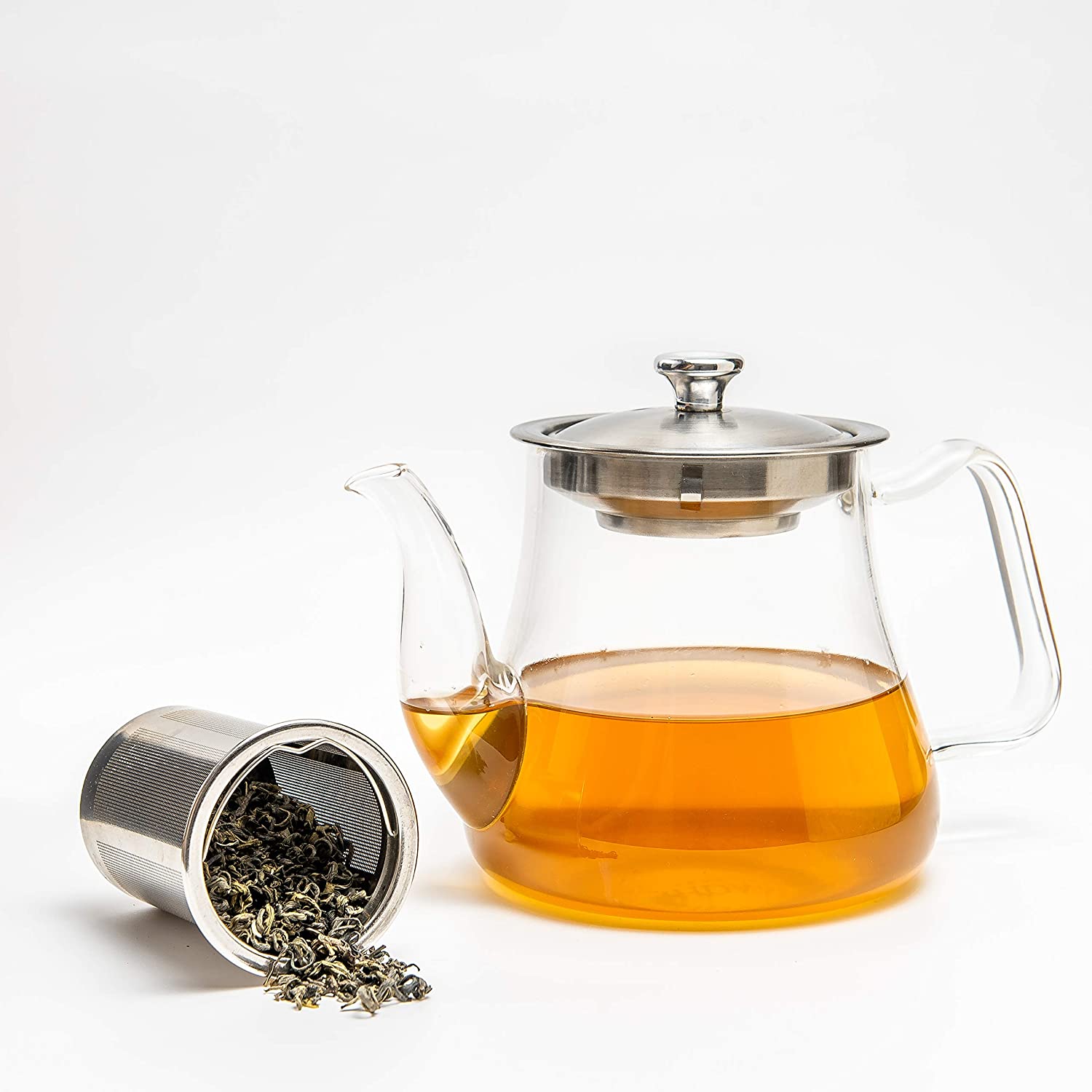 Radiance - Glass Tea Pot with Infuser, Image - 2