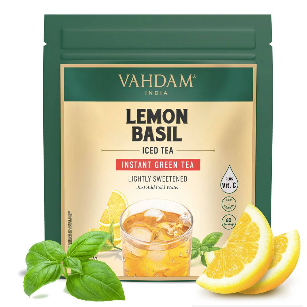 Lemon Basil Instant Iced Tea 5.29oz 150g