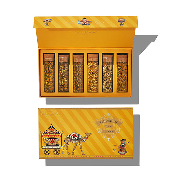 Turmeric Tea Tales Tea Gift, Set of 6