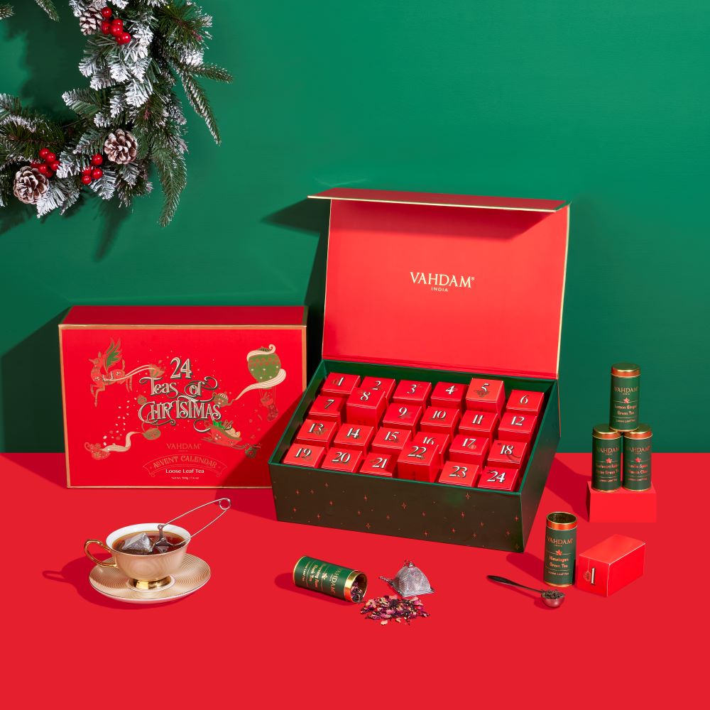 24 Teas of Christmas Gift Set | Advent Calendar, Image - 2